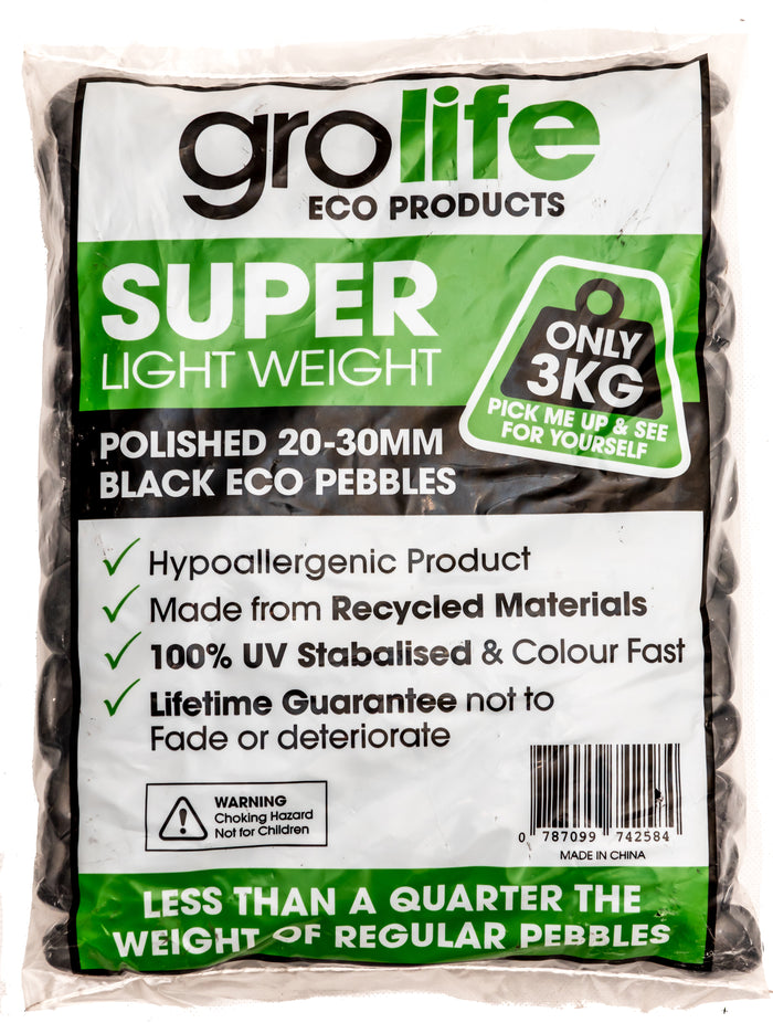Grolife Eco Pebbles - Black