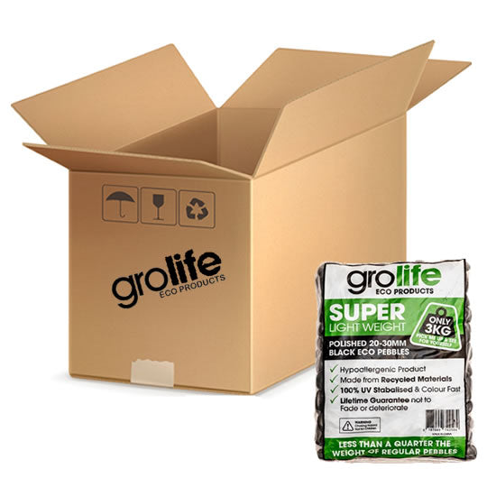Grolife Eco Pebbles - White - Carton (5)